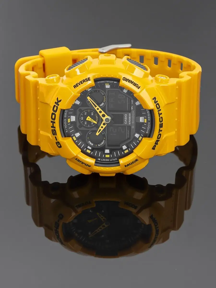 Оригинальные наручные часы G-SHOCK GA-100A-9A CASIO 138858192 купить в  интернет-магазине Wildberries