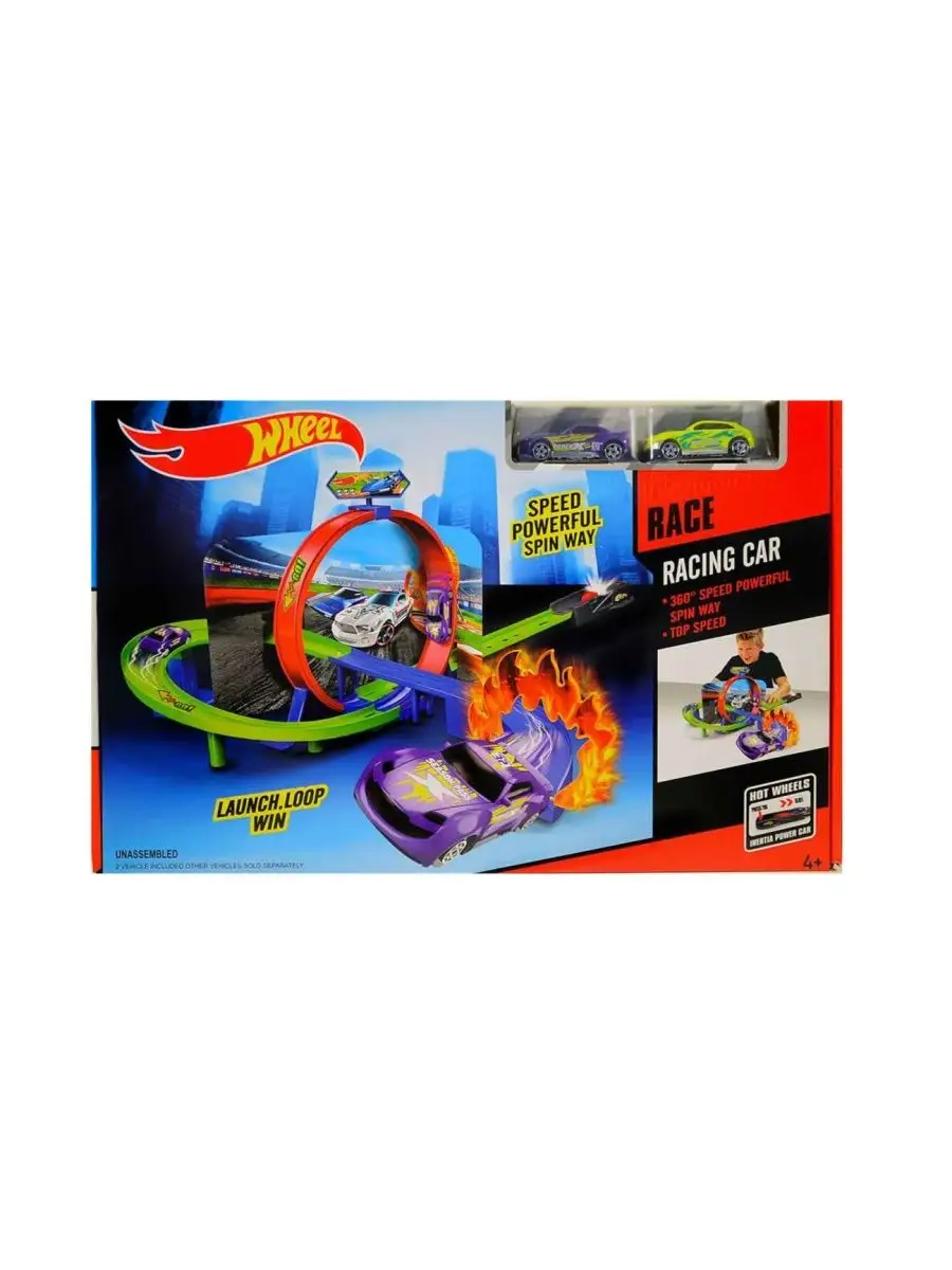 Игровой набор Трек Хотвилс-Hot Wheels (2 машинки) в коробке Пиратос  138872885 купить за 2 190 ₽ в интернет-магазине Wildberries