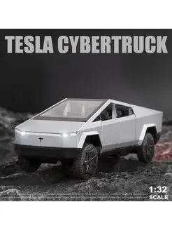 Модель автомобиля Tesla Cybertruck в масштабе 1 32 16 см SRT-SPEED-shop 138911364 купить за 946 ₽ в интернет-магазине Wildberries