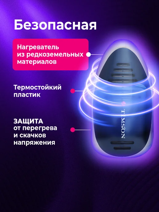 TIMSON Ультрафиолетовая сушилка для обуви Тимсон, синий, фото 6