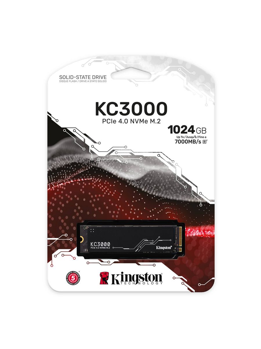 Ssd kingston skc3000s 1024g