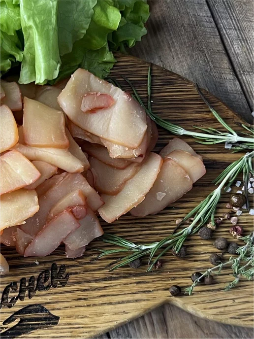 ТвойСнек Мясо кальмара солено сушеное, снек 1 кг, 1 кг, фото 4