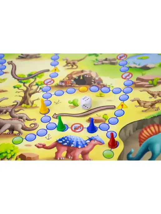 KoroBoom Настольная игра-ходилка "Диноходилка", бродилка, вариант, фото 2