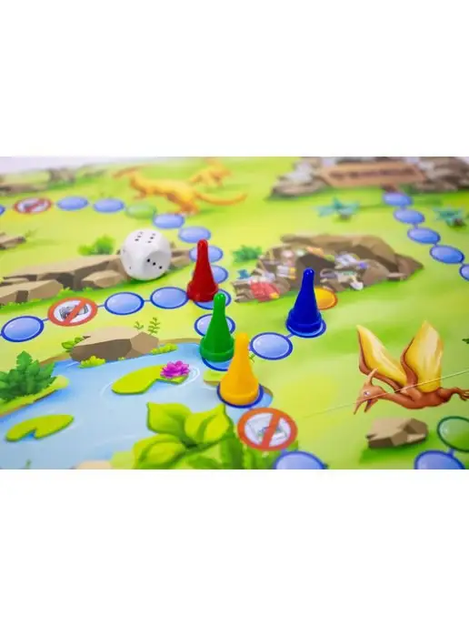 KoroBoom Настольная игра-ходилка "Диноходилка", бродилка, вариант, фото 3