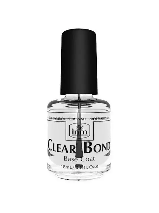 Inm Базовое покрытие Clear Bond Coat основа под лак 15 мл, 15 мл, фото 2
