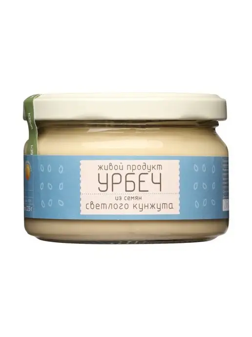 Живой продукт Натуральная паста из семян черного кунжута Урбеч 965 гр, 200 г, фото 3