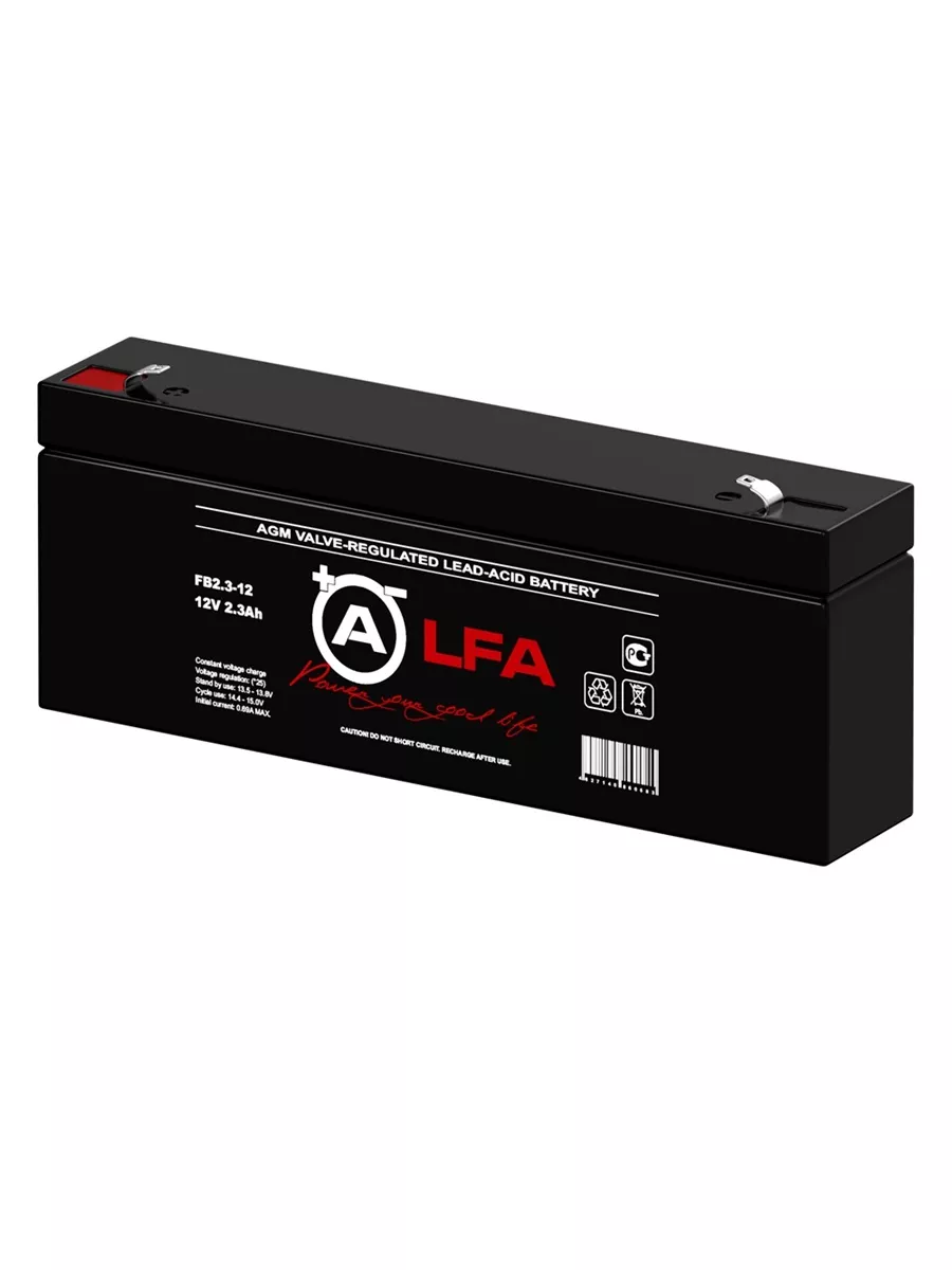 Аккумулятор ALFA FB 2.3-12 12V 2.3Ah 12В 2,3Ач Alfa Battery 139044372  купить за 819 ₽ в интернет-магазине Wildberries