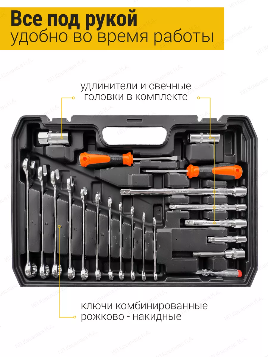 Набор инструментов для автомобиля Tools 139103193 купить за 4 540 ₽ в  интернет-магазине Wildberries