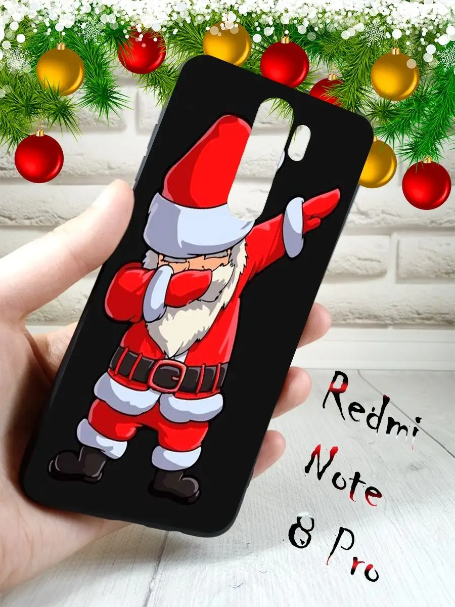 Чехол новогодний на Xiaomi Redmi Note 8 Pro Чехломания 139112567 купить за  407 ₽ в интернет-магазине Wildberries