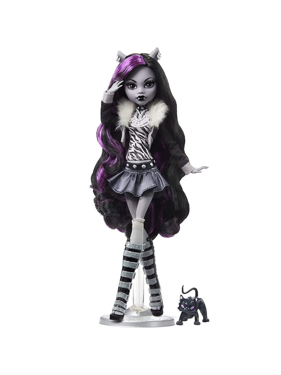 Кукла Монстер Хай Клодин Вульф - Кино Драма, HKN28 Monster High 139130485  купить в интернет-магазине Wildberries