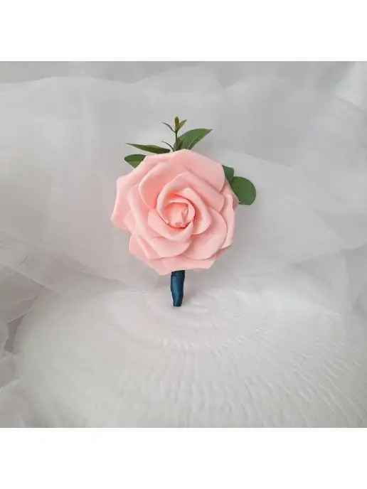 ReniWedding Бутоньерка для жениха, розовый