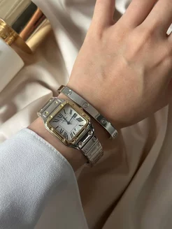 Часы наручные с браслетом в подарок CARTIER 139176615 купить за 1 894 ₽ в интернет-магазине Wildberries