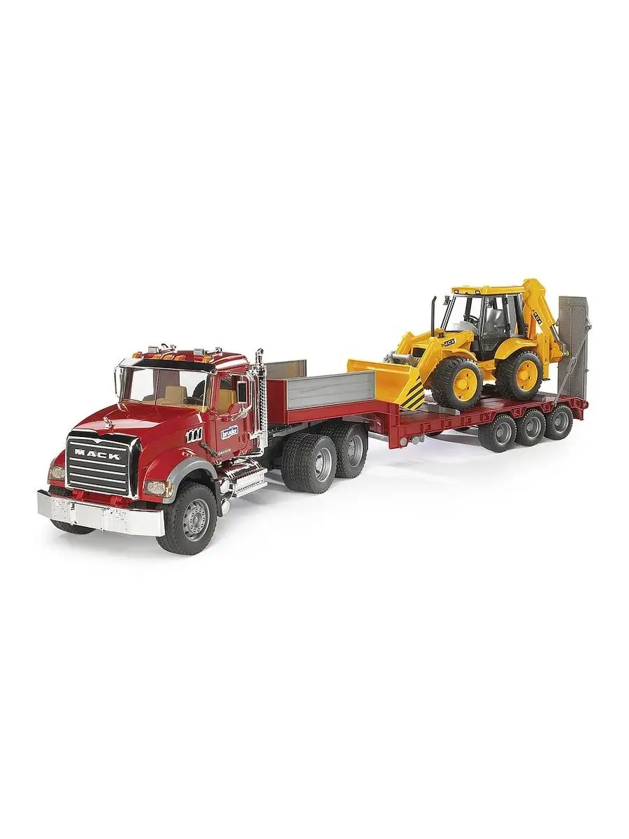 Bruder 02813 MACK JCB 4CX Bruder 139219808 Wildberries