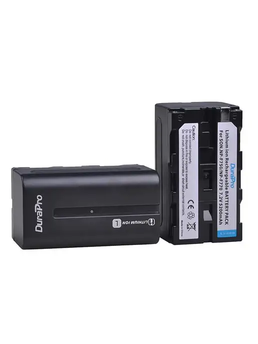 ULIKE Аккумулятор NP-F750 (F770), 7.2В, 5200mAh для камер Sony, 5200 мАч
