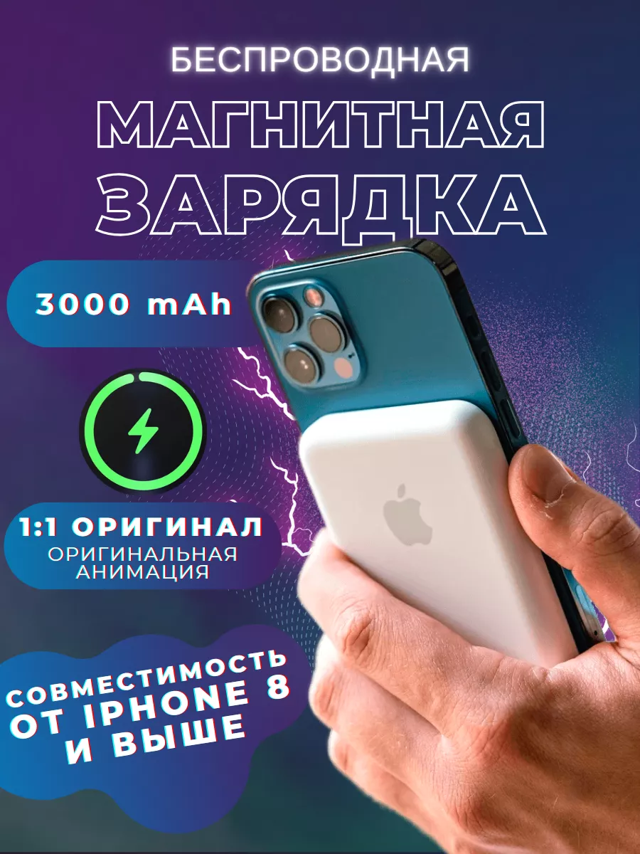 ITOK Magsafe PowerBank Беспроводная зарядка для iPhone