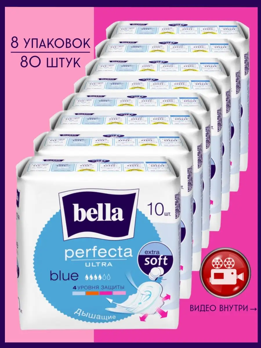 Прокладки Perfecta Ultra Blue BELLA 139262677 купить за 1 108 ₽ в  интернет-магазине Wildberries