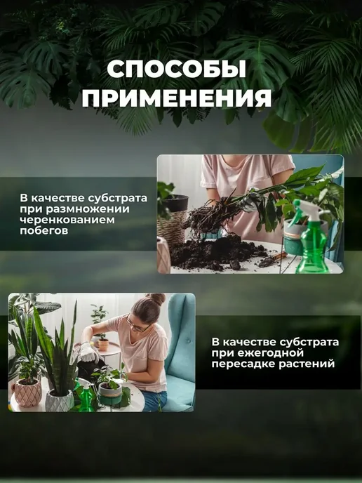 Сила Суздаля Грунт для замиокулькаса, антуриума и спатифиллума 5 литров, вариант, фото 5