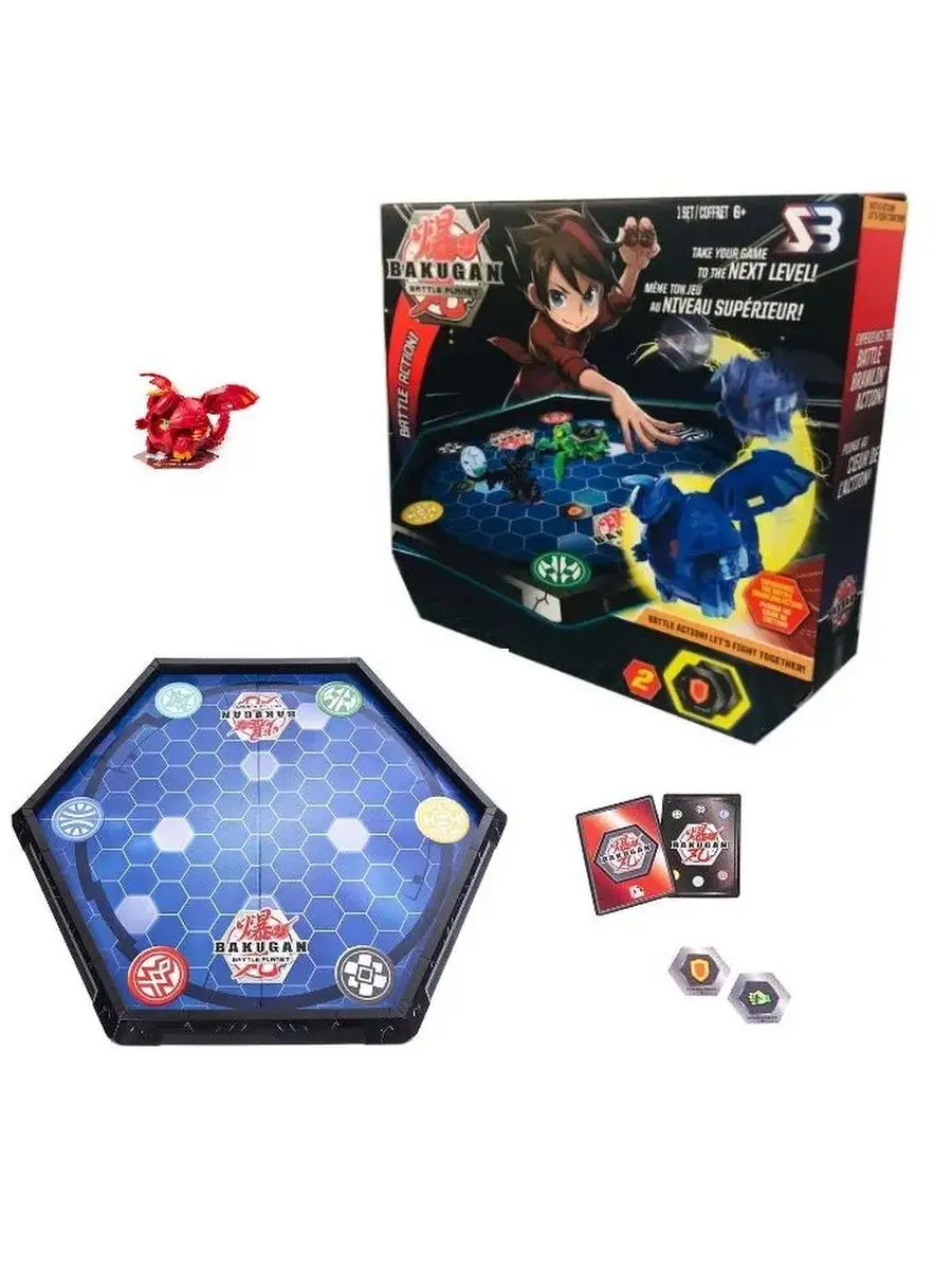 Набор игровой Bakugan Бакуган Арена с одной фигуркой НарСоф 139282370  купить за 517 ₽ в интернет-магазине Wildberries