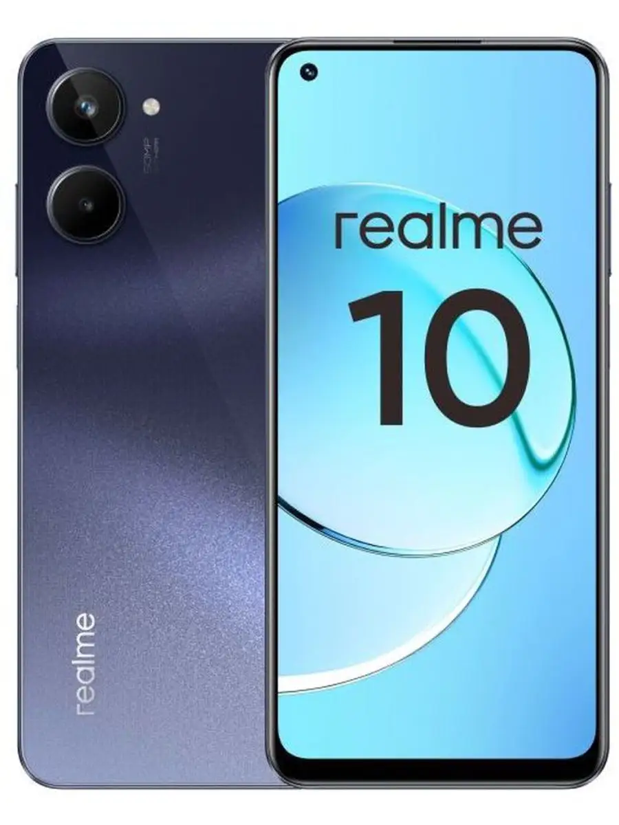 Смартфон 10 8/256GB Черный Realme 139307314 купить в интернет-магазине  Wildberries