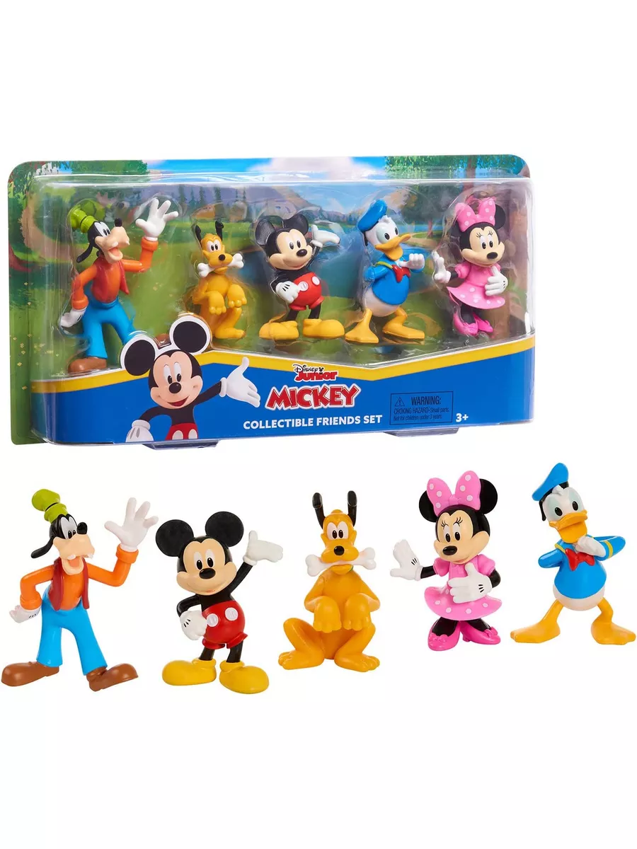 Набор фигурок 5 шт 8 см Микки Маус Disney 139315417 купить в  интернет-магазине Wildberries