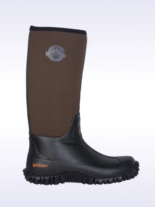 REMINGTON synergy world Сапоги резиновые Remington Men Swamp Boots Вrown, черный, фото 4