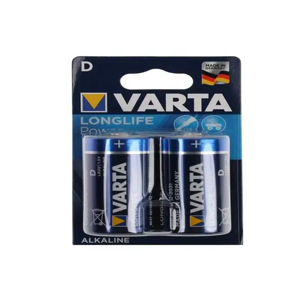 Батарейка алкалиновая D 2 шт