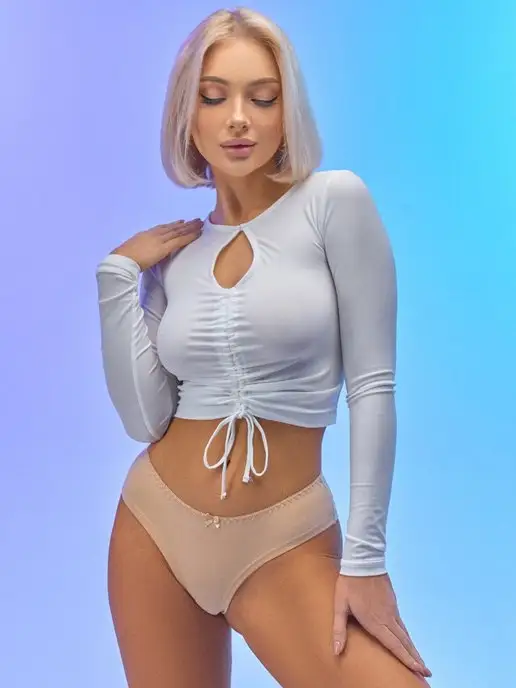 Candy Sweet Трусы набор хлопок бразильяна комплект сексуальные, черный, фото 8