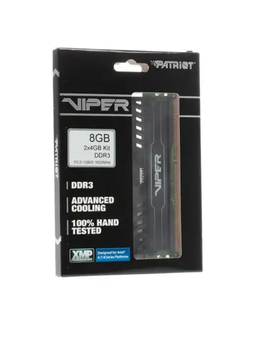 PATRIOT Оперативная память Memory Viper 3 PV38G160C9K 8 ГБ, 8 ГБ, фото 6