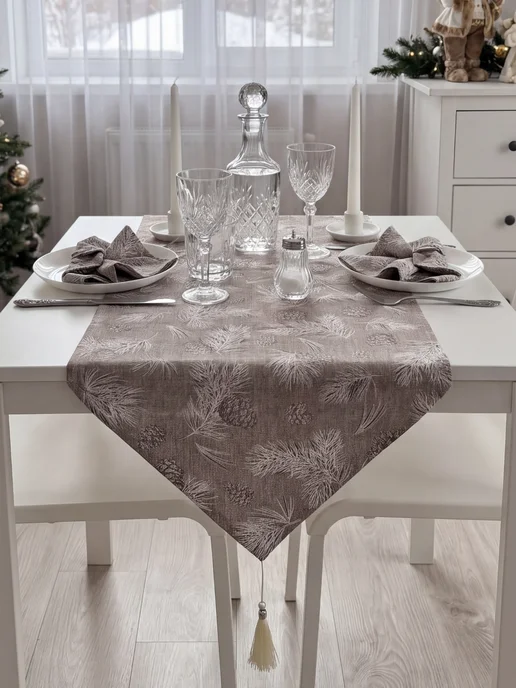 malva maison Дорожка кухонная Шишкин лес, размер 45х150, 45x150, фото 2