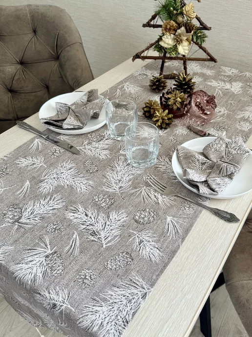 malva maison Дорожка кухонная Шишкин лес, размер 45х150, 45x150, фото 8