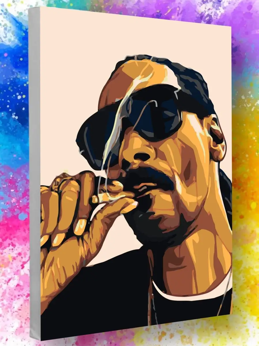 Картина по номерам Снуп Дог Snoop Dog Rap Music Actor ДАВАЙ РАСКРАСИМ  139441028 купить за 1 184 ₽ в интернет-магазине Wildberries