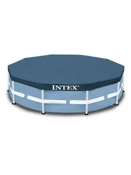 Intex Тент на бассейн 366, крышка для бассейна на дачу, вариант, фото 6