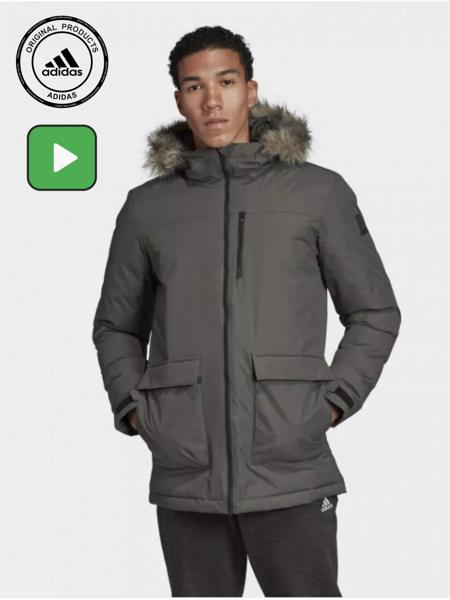 Adidas men's store xploric parka