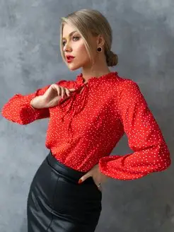 Блузка нарядная в офис Camicia 139451340 купить за 1 155 ₽ в интернет-магазине Wildberries