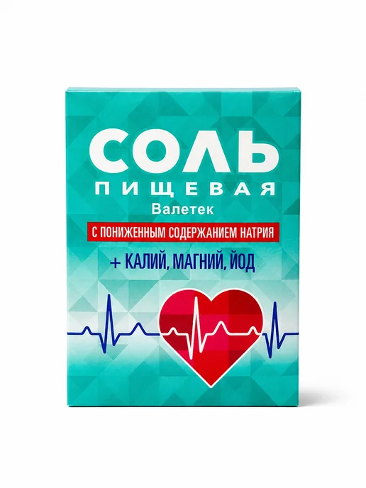 Валетек Соль пищевая калий магний йод 350 г, 350 г, фото 5