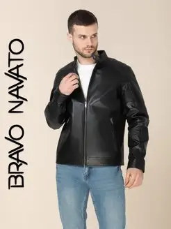 Куртка из натуральной кожи BRAVO NAVATO 139700469 купить за 3 919 ₽ в интернет-магазине Wildberries