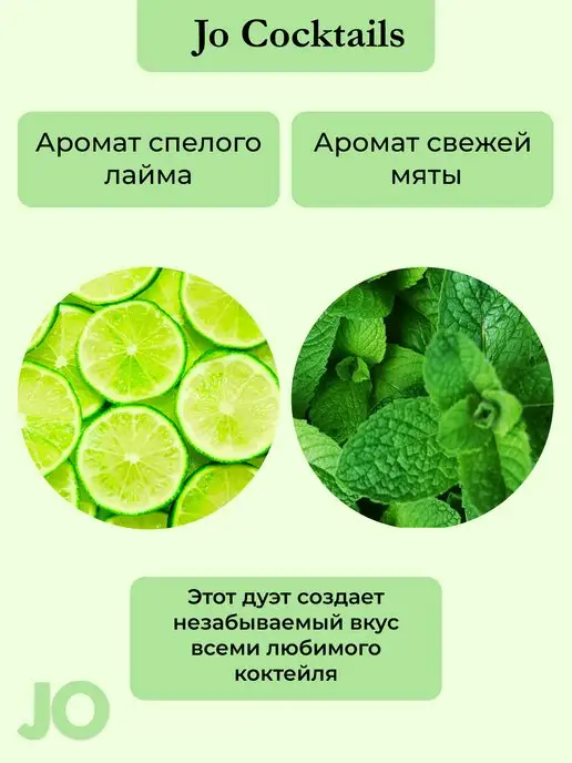SYSTEM JO Cъедобный лубрикант Мохито Jo Mojito 60 мл, 60 мл, фото 3
