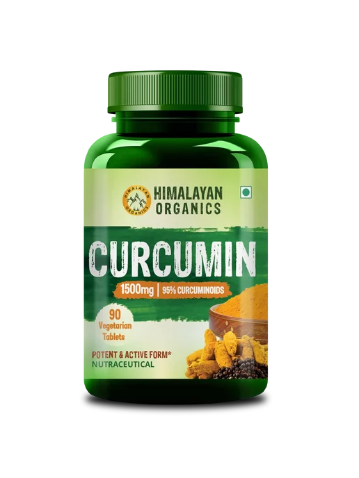 Himalayan Organics Куркумин с биоперином Curcumin with 95% Curcuminoids 60 к, вариант