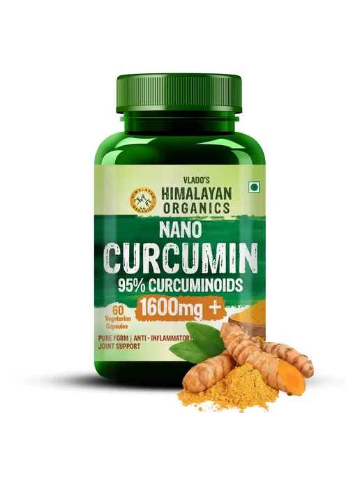 Himalayan Organics Куркумин с биоперином Curcumin with 95% Curcuminoids 60 к, вариант, фото 2