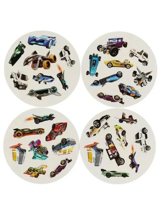 Умные игры Настольная игра дубль карточная Hot Wheels, голубой, фото 5
