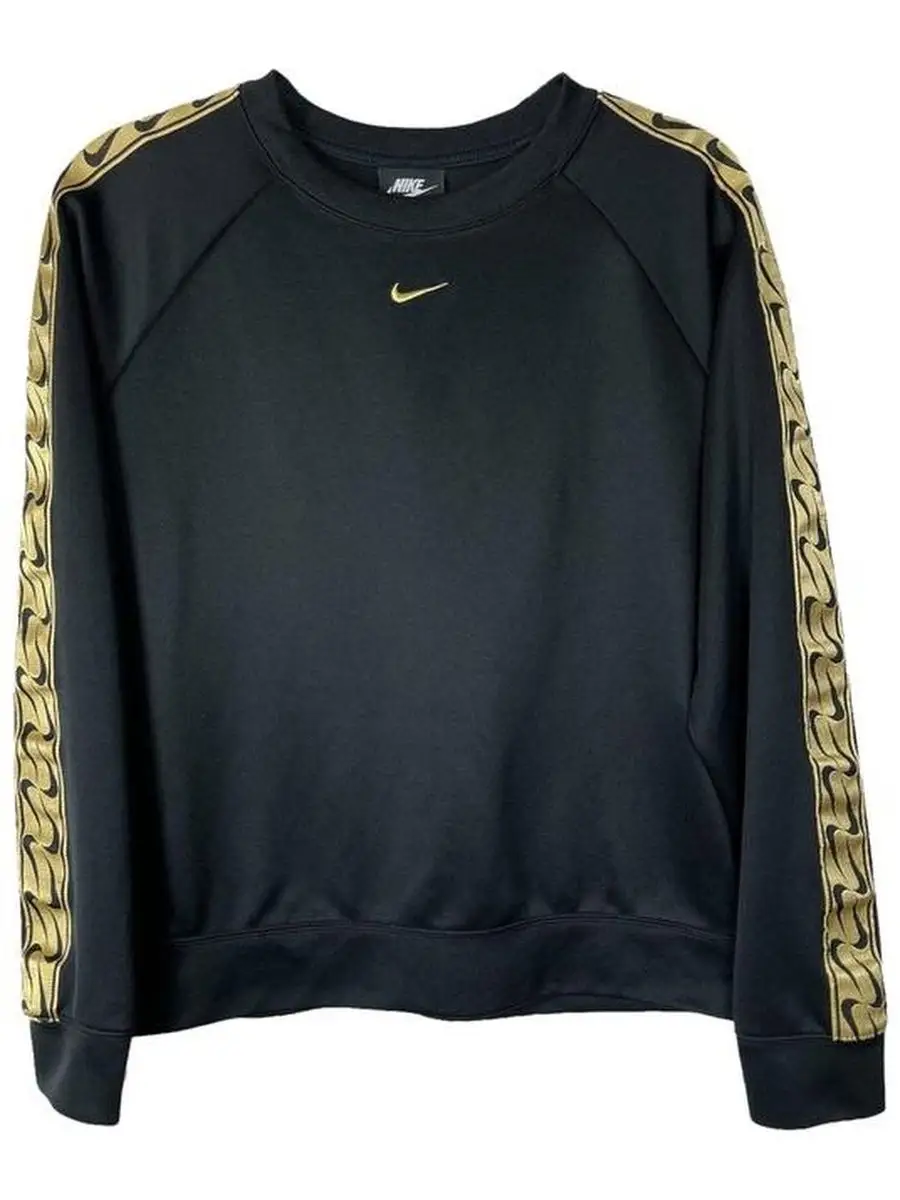 Nike crew shop logo tape sweatshirt