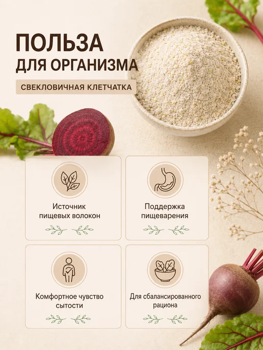 Оргтиум Свекловичная клетчатка 180 гр, 180 г, фото 2