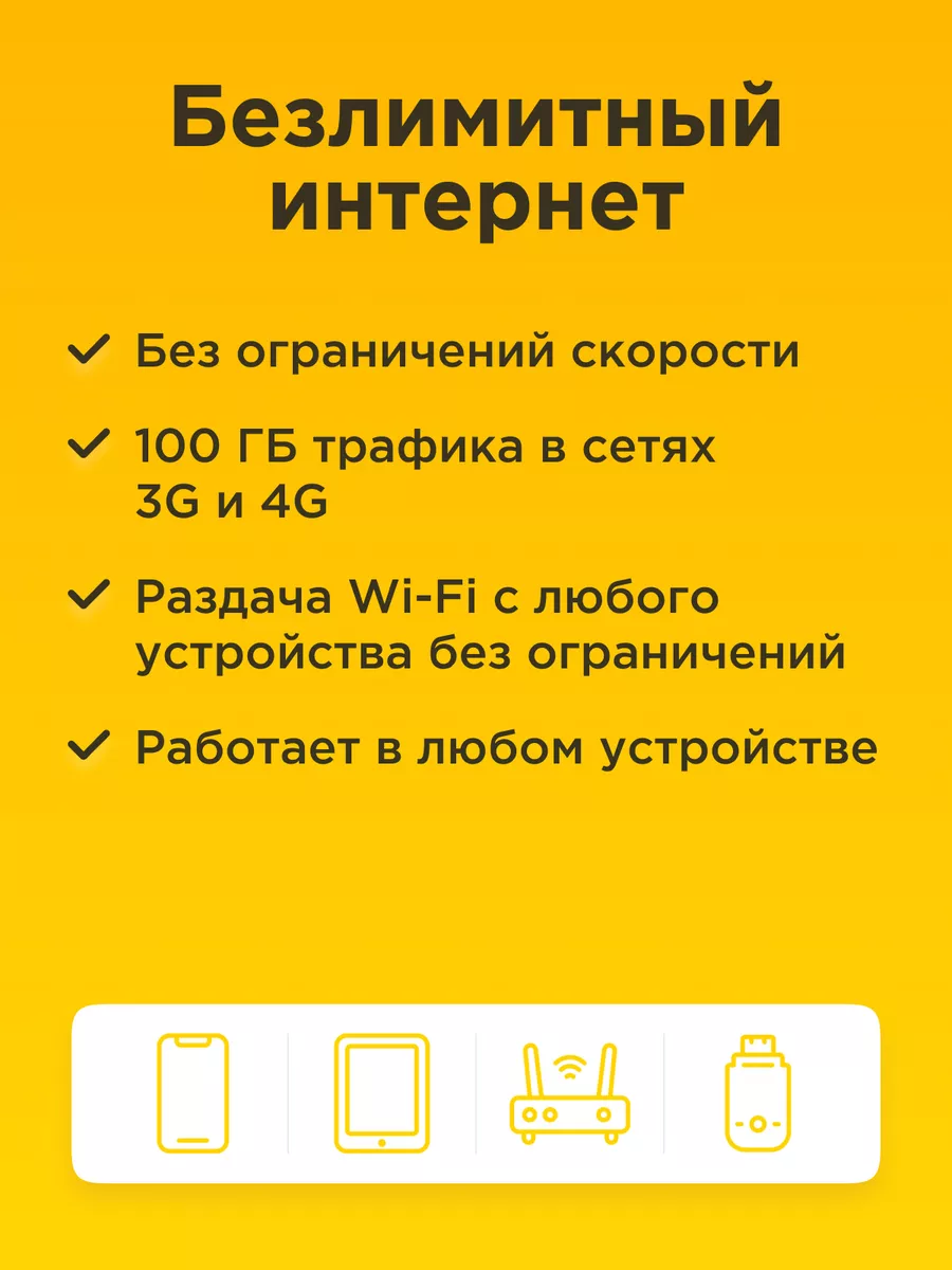 Сим карта безлимитный интернет симка сим карты симкарта безлимитная сим  карта 139723230 купить в интернет-магазине Wildberries