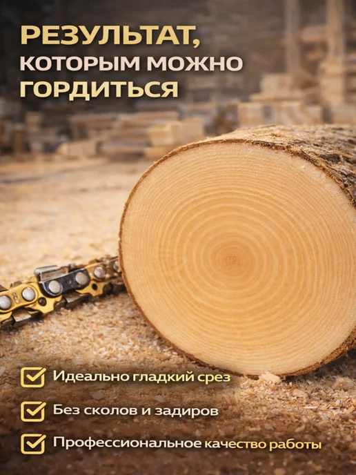 GaminGo Цепь для бензопилы 64 звена 0,325 1,3мм, вариант, фото 5