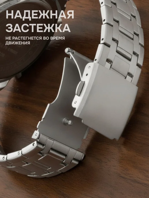 KasBrand Часы наручные мужские с кварцевым механизмом, черный, фото 3