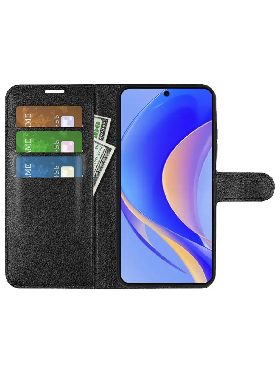 Wallet Чехол книжка подставка кошелек для Huawei Nova Y90 BRODEF 139773557  купить за 412 ₽ в интернет-магазине Wildberries