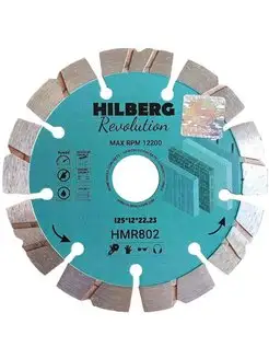 Диск алмазный отрезной 125*22,23*12 Revolution hilberg 139775515 купить за 1 528 ₽ в интернет-магазине Wildberries