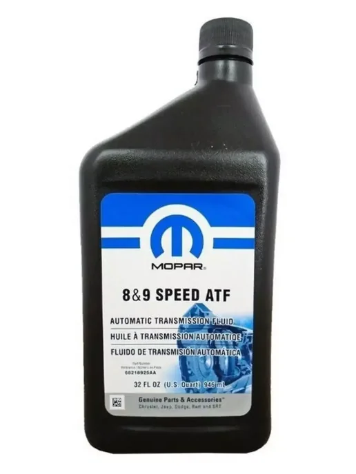 MOPAR Трансмиссионноемасло ATF 8 & 9 speed 0.946л. 68218925AB, 946 мл