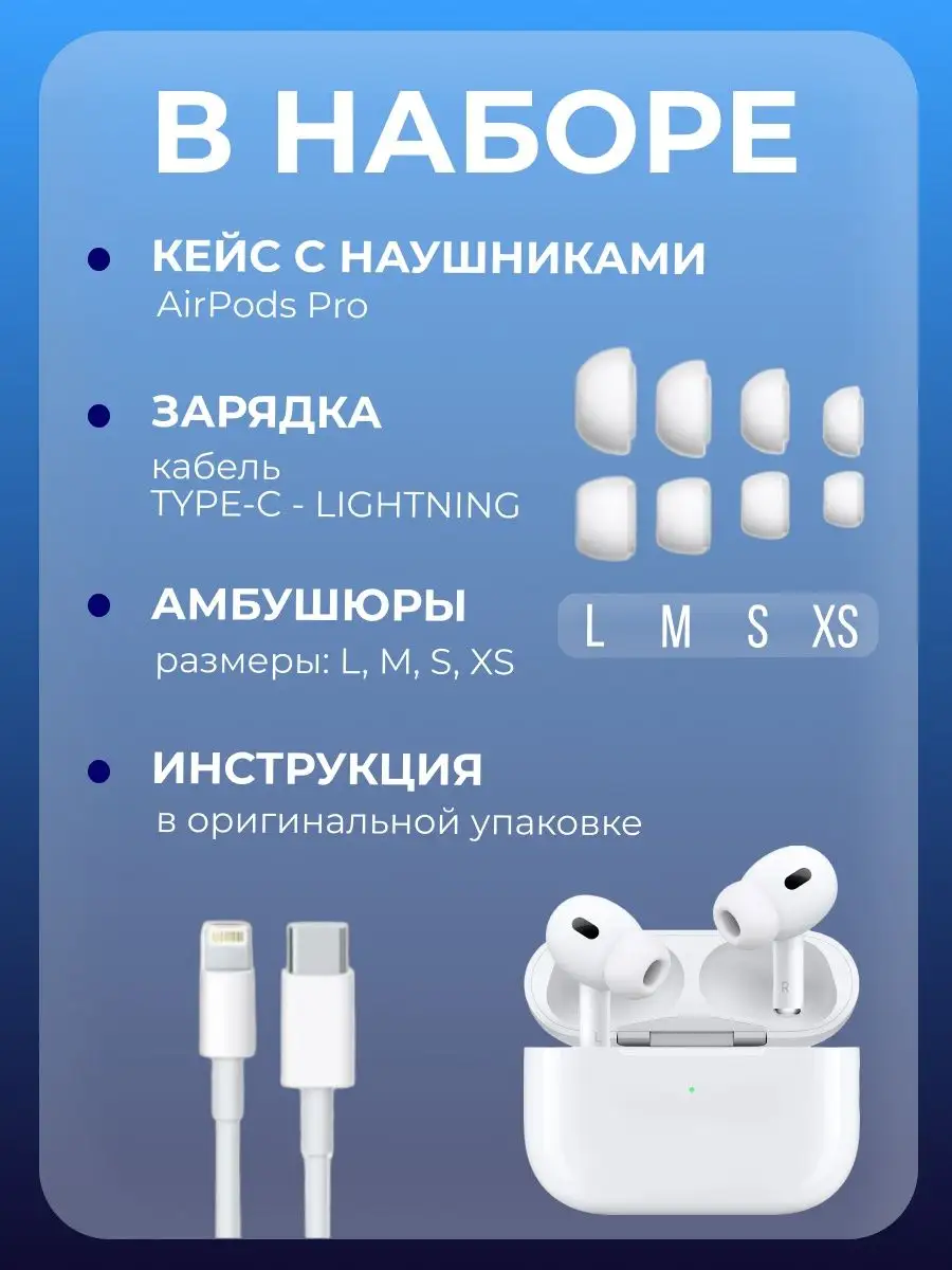 Наушники беспроводные A.PODS PRO2 MaLeKo 139823386 купить в  интернет-магазине Wildberries