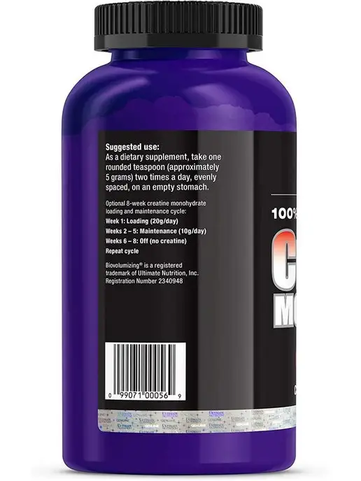 Ultimate Nutrition креатин моногидрат, 300 гр, 300 г, фото 8